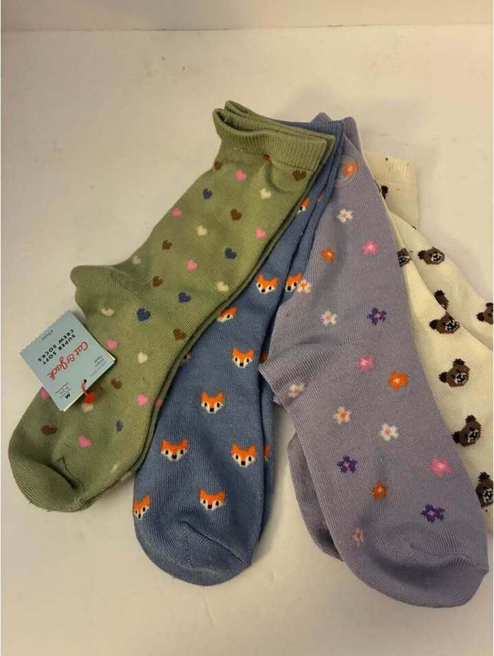 Cat & Jack Super Soft Crew Socks